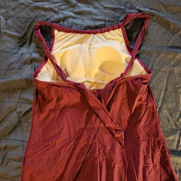Athleta Kokomo Swim Dress Raspberry size XS - Picture 4 of 5